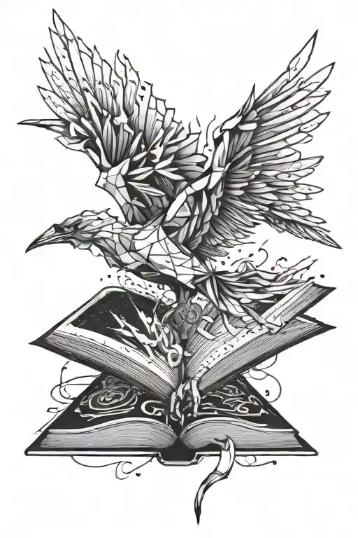 Book Transforming Into A Origami Crane Than Real Crane