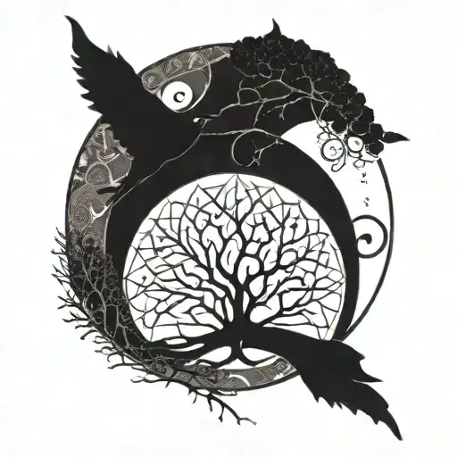 Nature World Karma Symbol Integrated