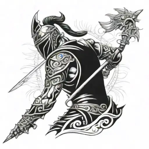 Warrior With Karma Spinal