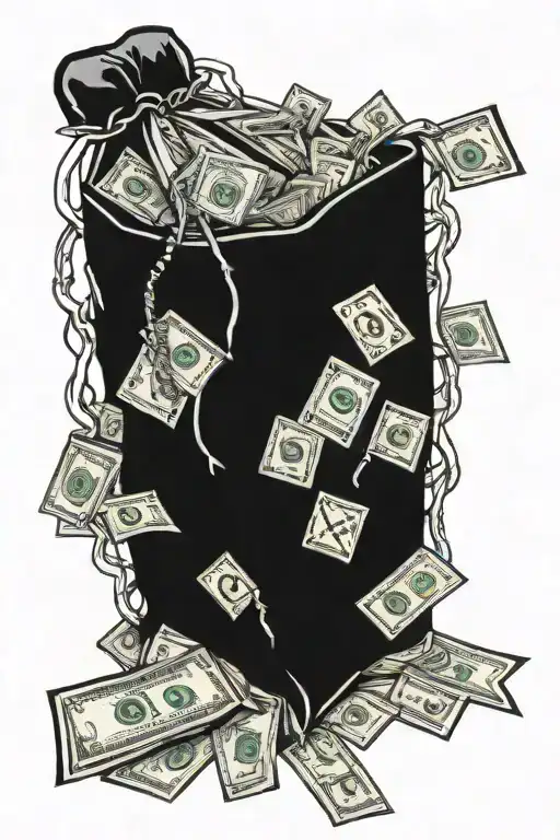 Get Rich Money Bag Dream Chaser