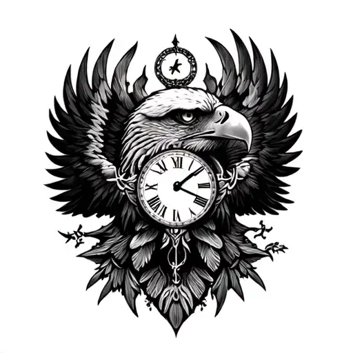 Eagle Time Piece