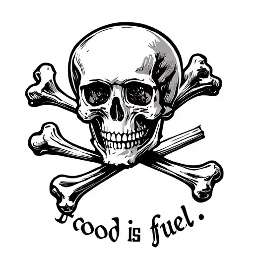Skull And Bones Food Is Fuel