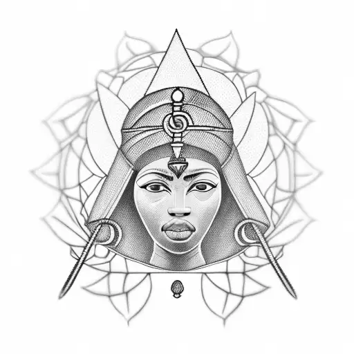 Surreal Ethiopian Christian Icon