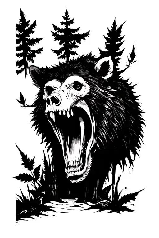 Forest Nature Death Wild Beast