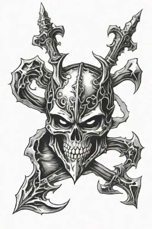 Dark Skull Knight From Berserk