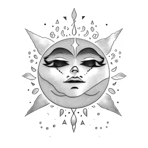 Cloud With Tears And Sun