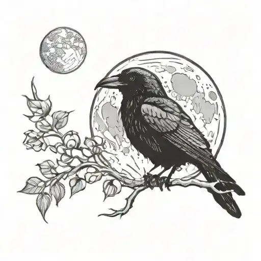 The Moon And The Crow