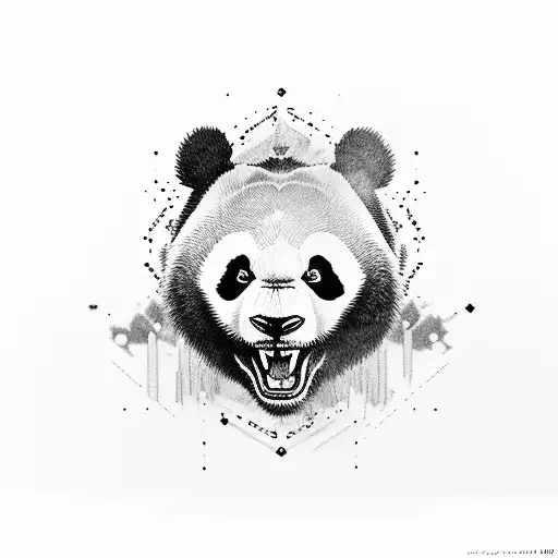 Angry Wild Panda
