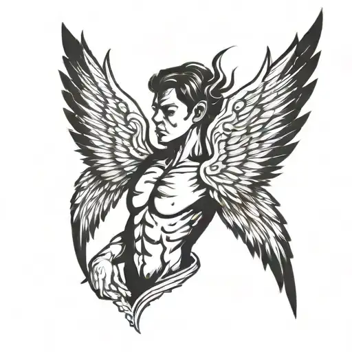 Boxer Angel Wing