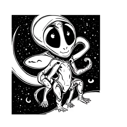 Small And Cute Alien