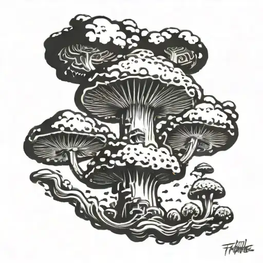 Horror End Time Mushroom Cloud Survivor