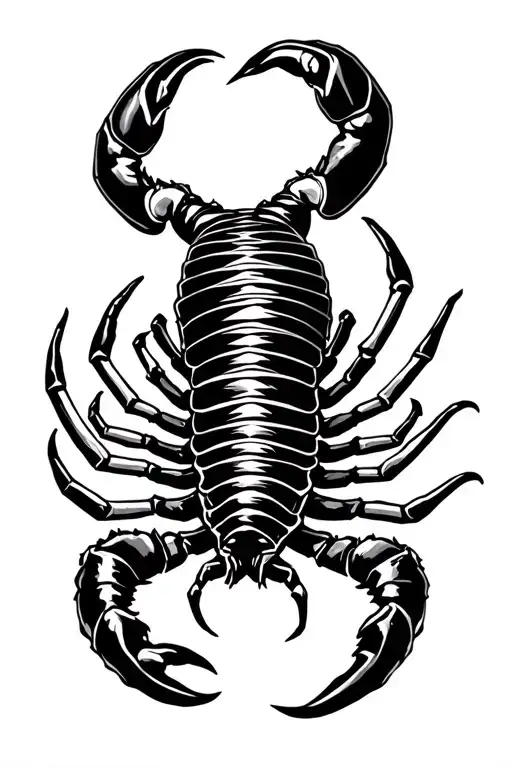 Big Scorpion With Metal Claws
