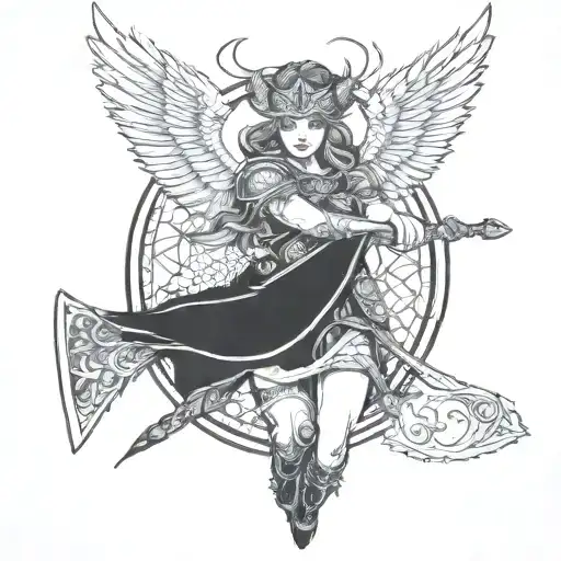 Valkyrie With A Axe