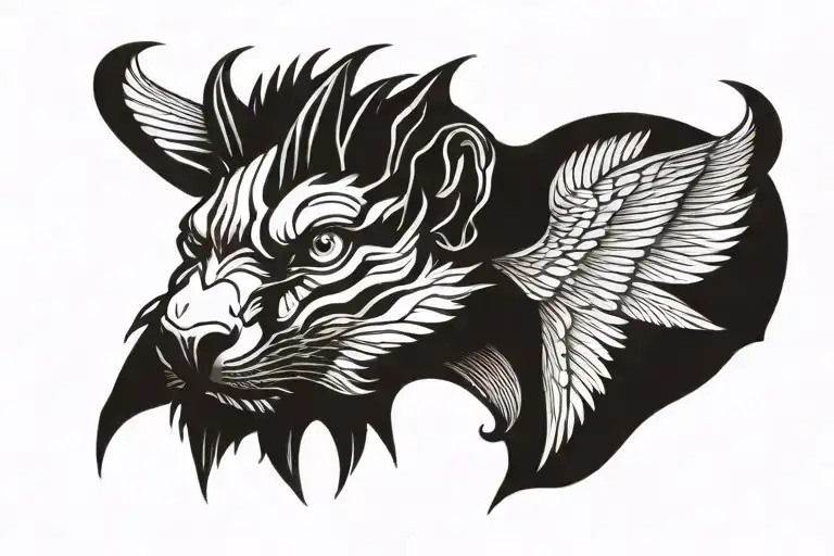 Head Of An Evil Canadian Sphinx