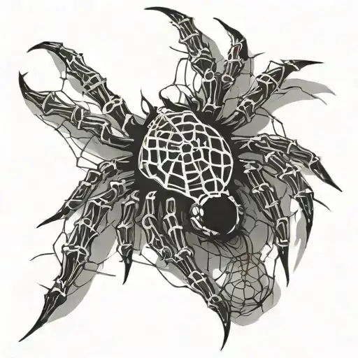 Spider Blackwork