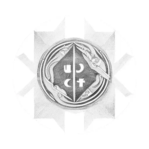 A Circle That Stands For Human Rights And Solidarity