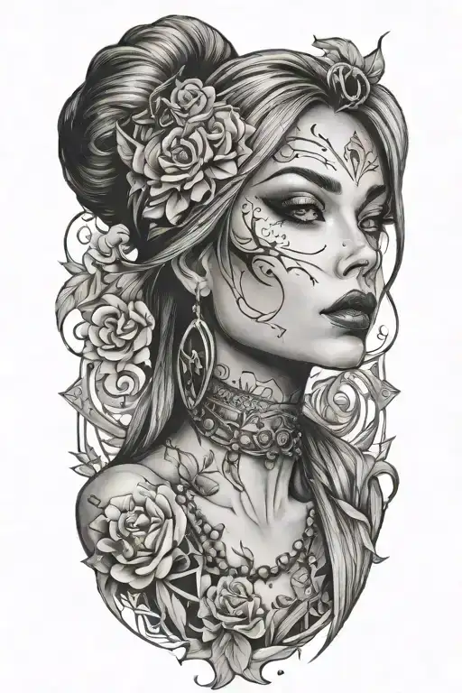 Jinx Arcane Character Face