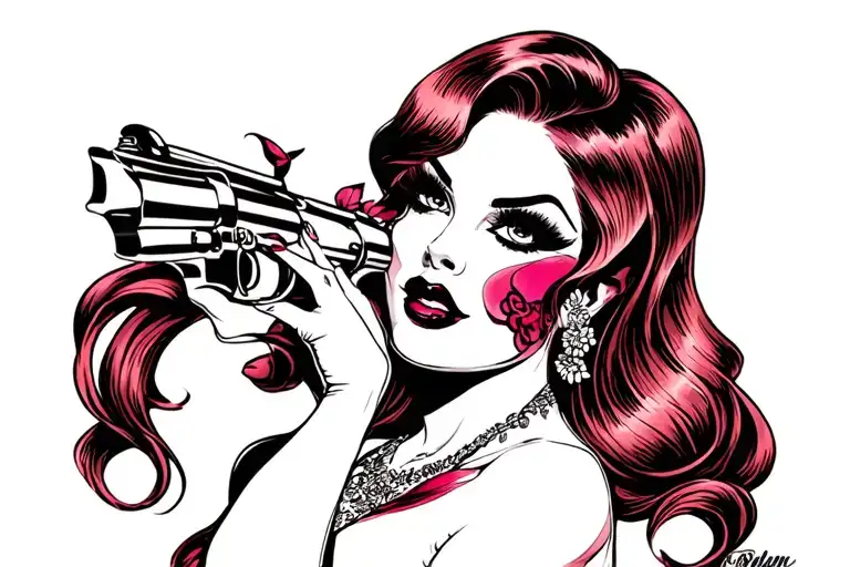 Gangster Jessica Rabbit
