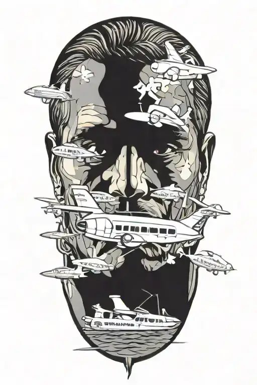 Scarface Blimp Puzzle Pieces