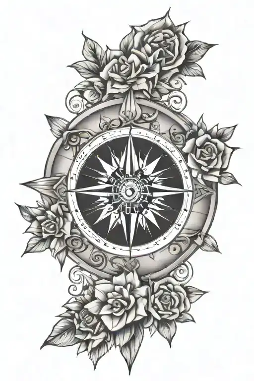 Compass Rose Surrounded