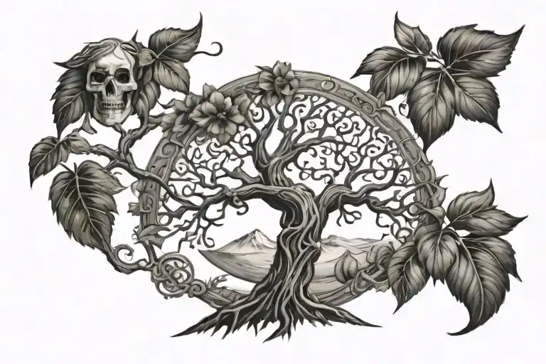Tree Of Life And Death