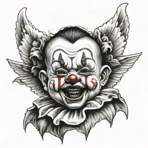 Gangser Clown Baby Angel