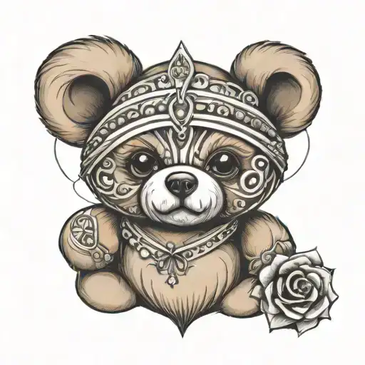 Teddy Bear Made Of Diamond