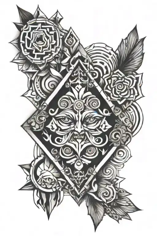 Abstract Geometric Design Incorporating