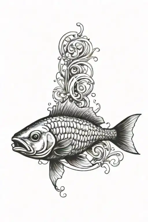 Pisces Fish Swimming