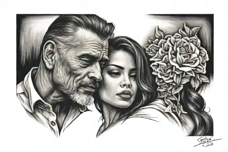 Father Daughter Affection