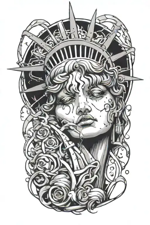 Statue Of Liberty Tears