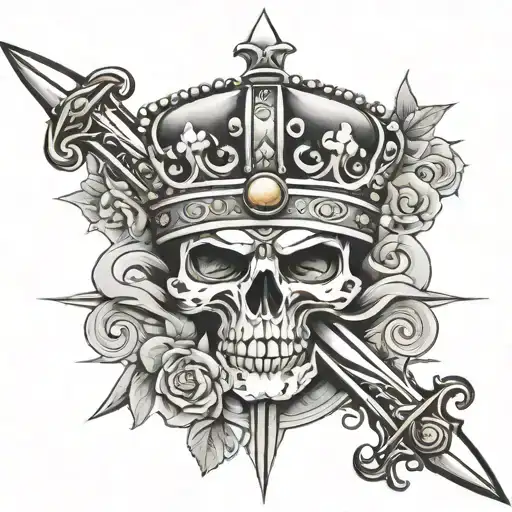 Crown And Sword And Date