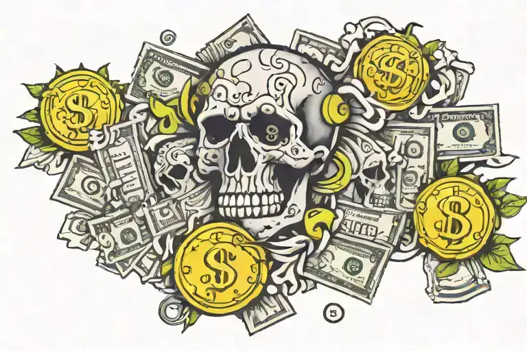 Scull Drugs Money