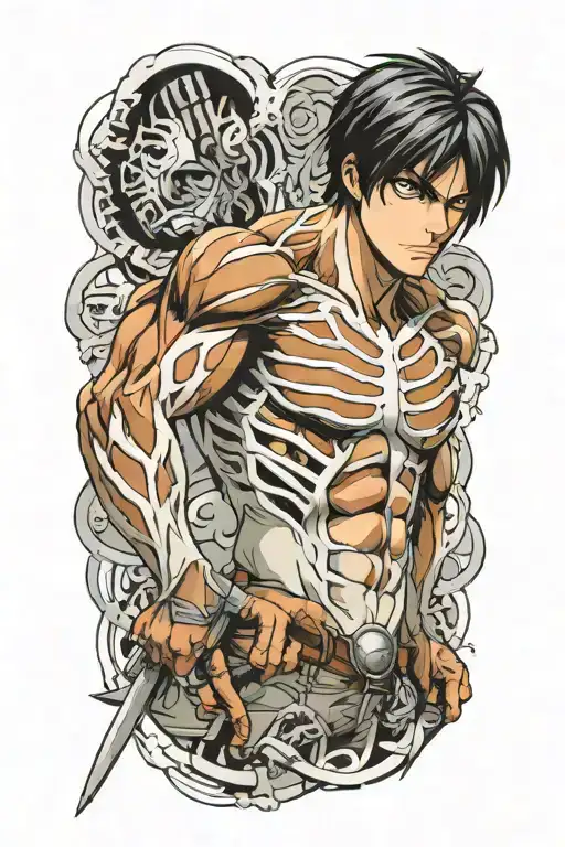 Attack Titan Eren Yeger Standing