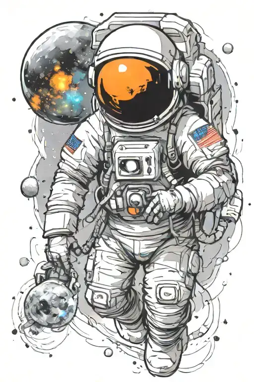 Black Hole Astronaut