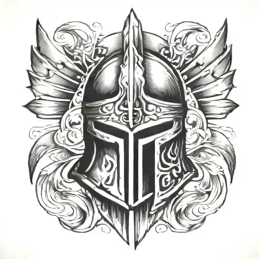 Coverup Spartan Helmet