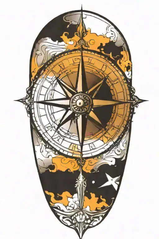 Silver Compass