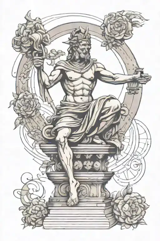 Stoicism Statue Balance Focus