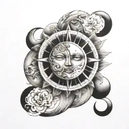 Sun And Moon Together