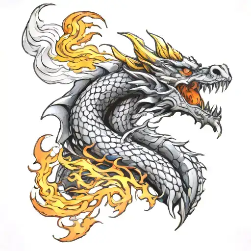 Dragon Breathing Fire