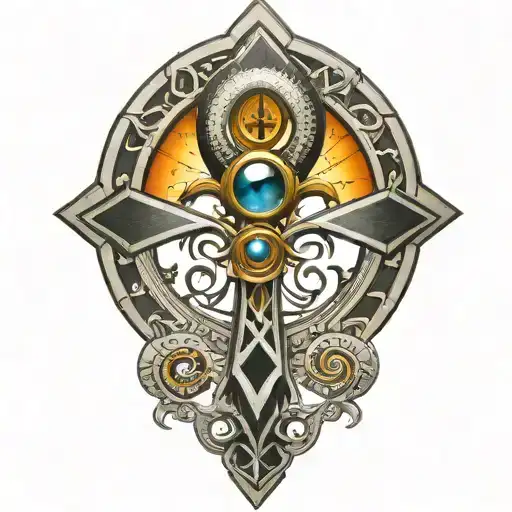 Ankh Symbol With Eye