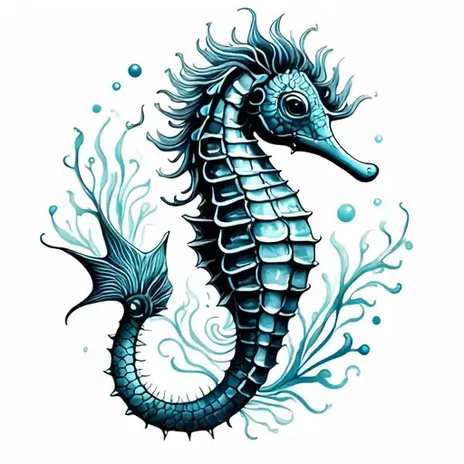Seahorse Mermaid