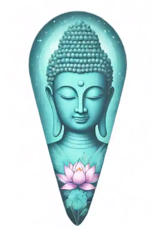 Buddha Lotus Galaxy