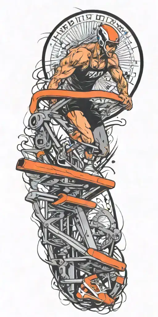 Neighborhoods Treadmill Track Star Have Track Marks