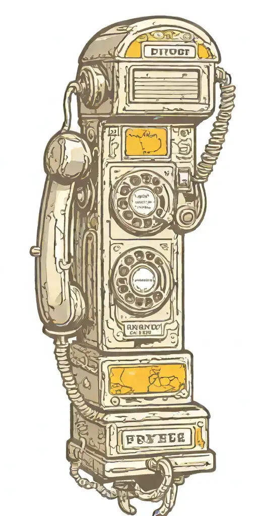 Old School Pay Phone