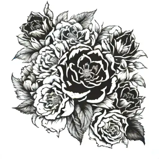 Birth Flower Bouquet