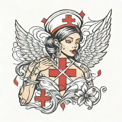 Nurse Symbolizing Healing
