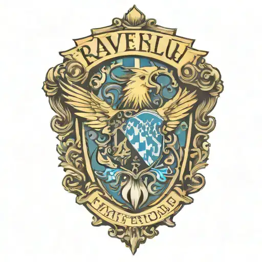 Ravenclaw Logo From Harry Potter