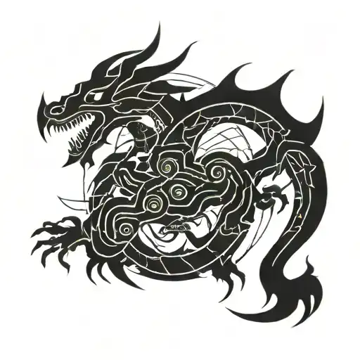 Tribal Dragon Emerging