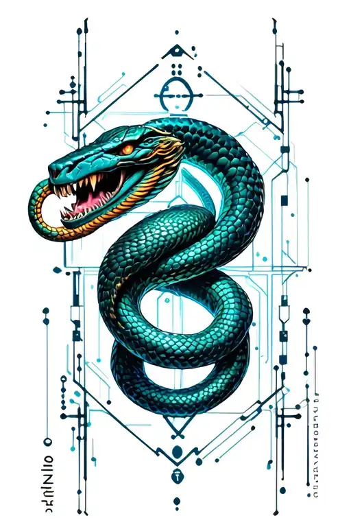 Hermes And Snake Wrapped